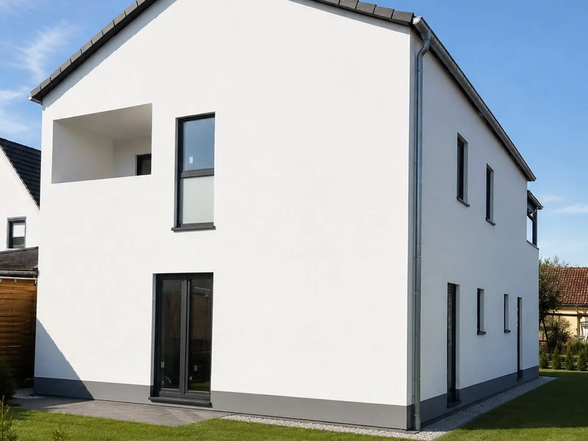 SPLIT – Ein Doppelhaus in Holzrahmenbauweise, konzipiert für das komfortable Wohnen von zwei unabhängigen Familien