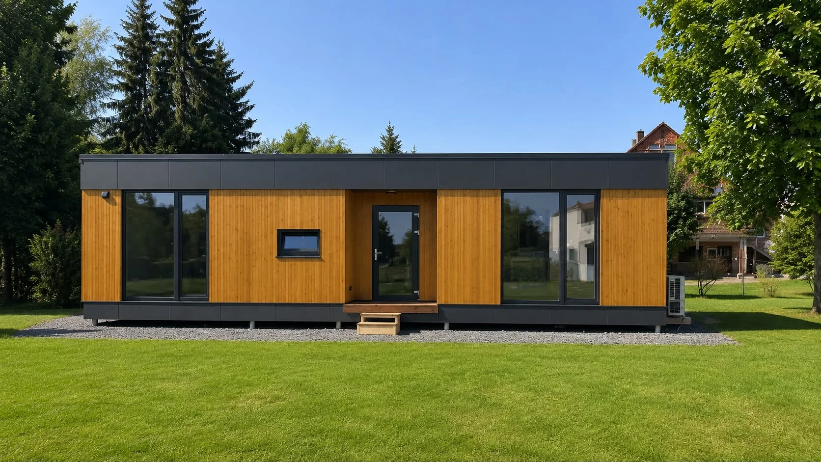 NATEX — Ein Modulhaus mit drei Schlafzimmern