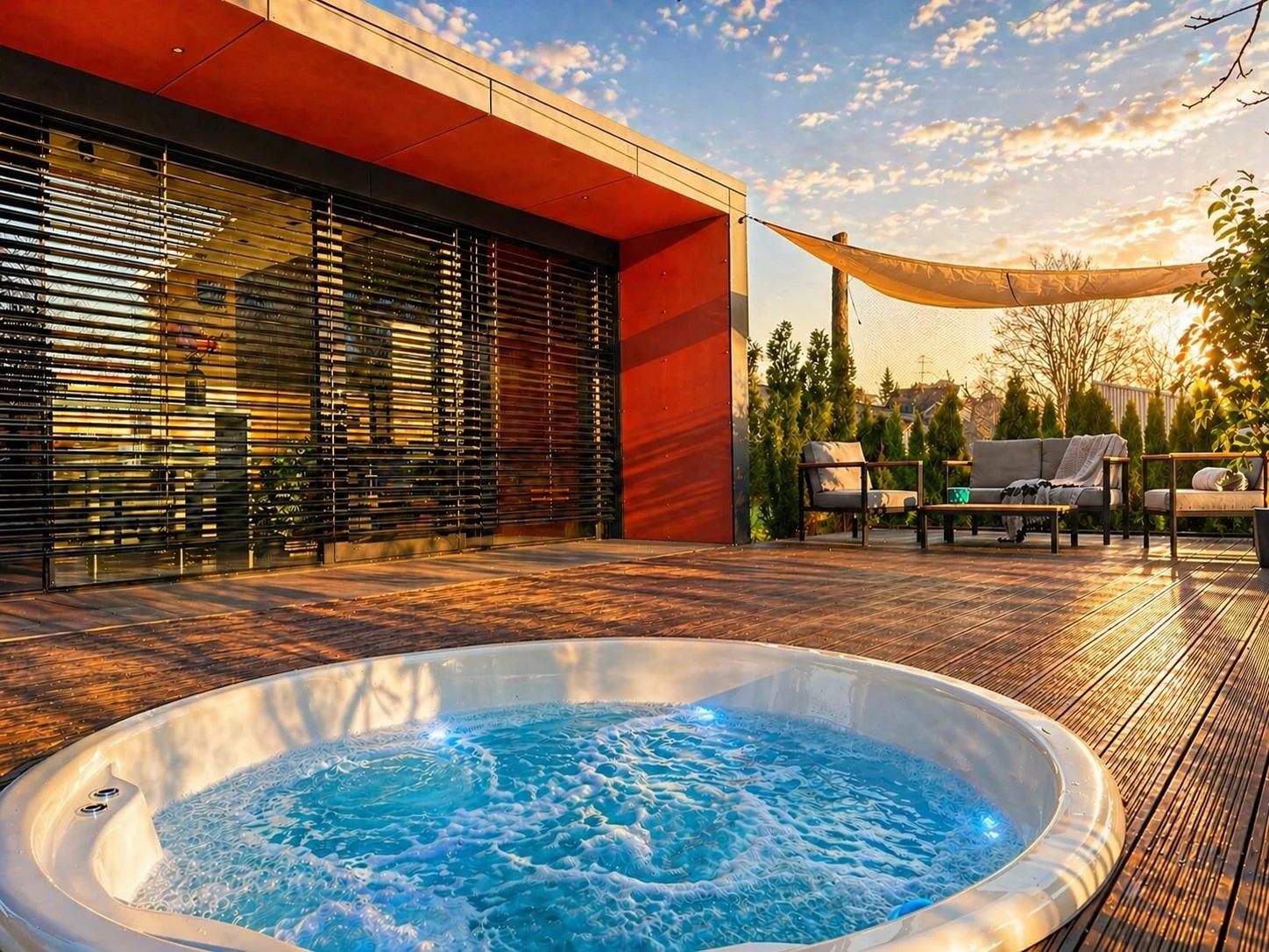 IOLA — Ein kompaktes modulares Ferienhaus mit Sauna
